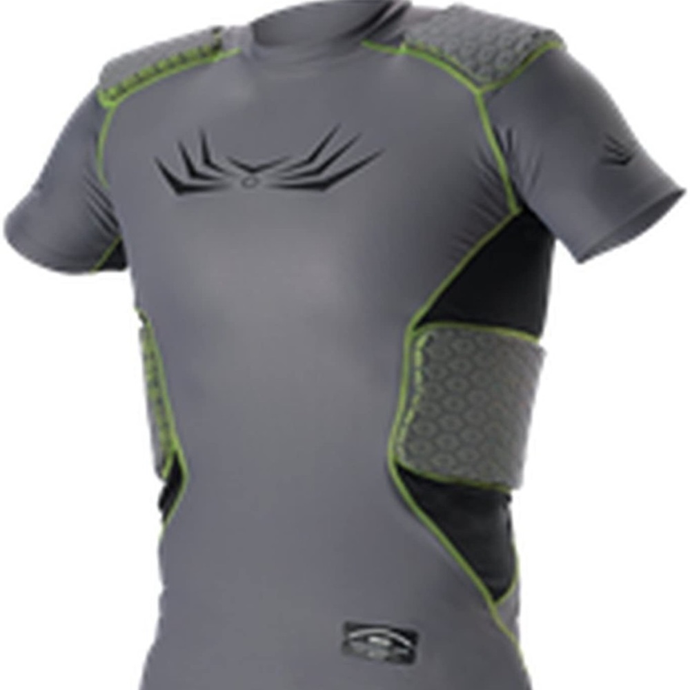 Adults Alleson Athletic Football Padded Shirt